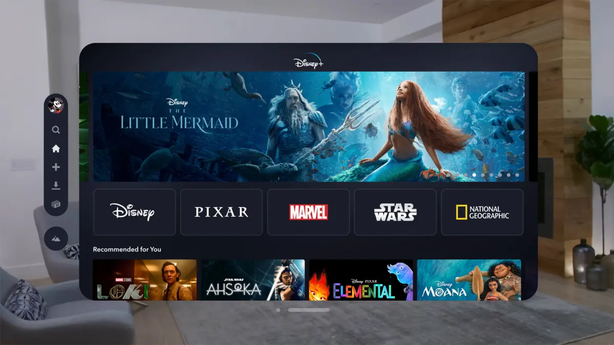 Apple Vision Pro launch with a lot of 3D movies, immersive films and series, Disney+, Max and more